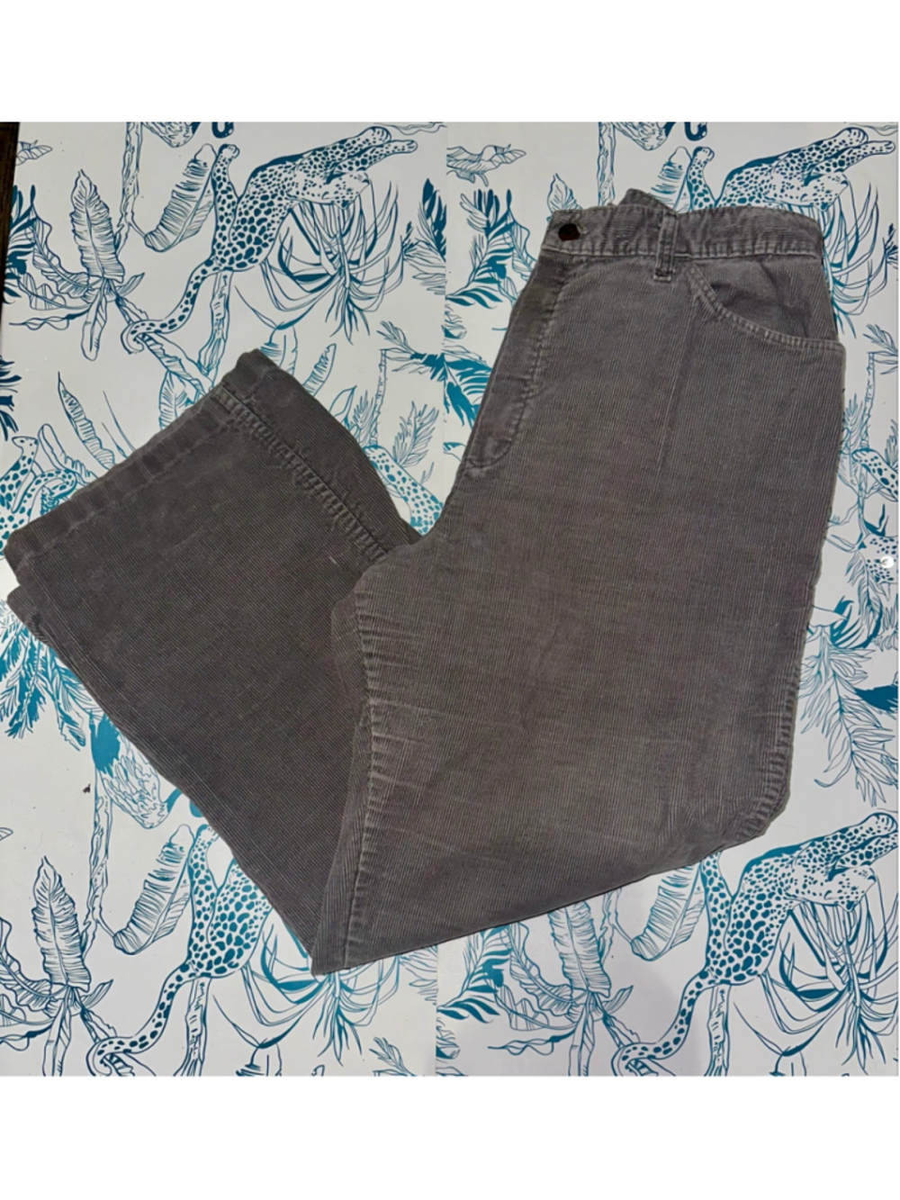 Men's JTF Corduroy Pants Grey